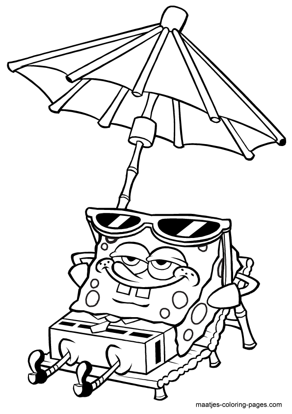 Sponge Bob kolorowanki